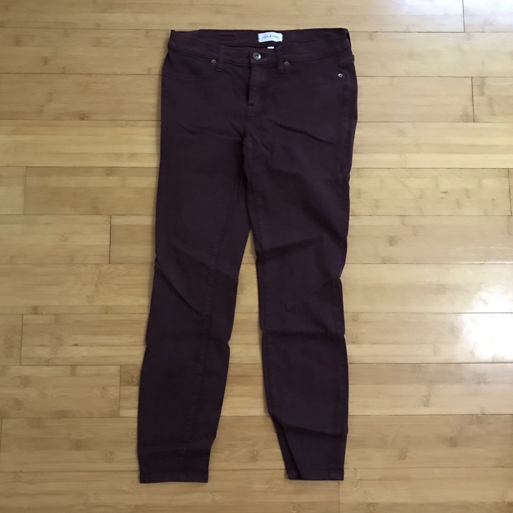 Maroon Skinny Jeans